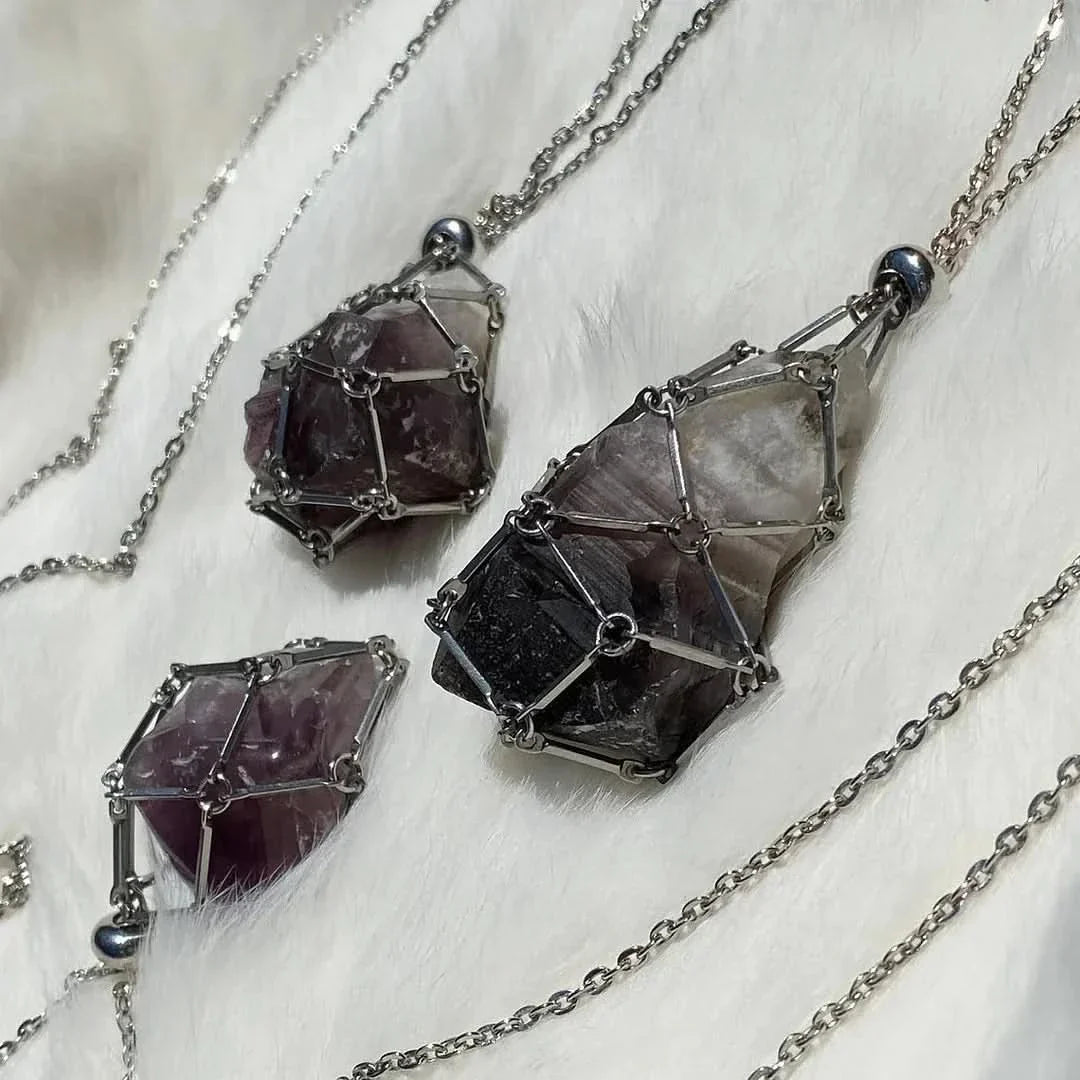 Crystal Necklace | Stone Holder