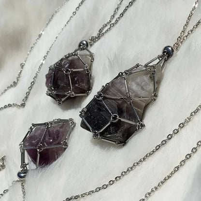 Crystal Necklace | Stone Holder