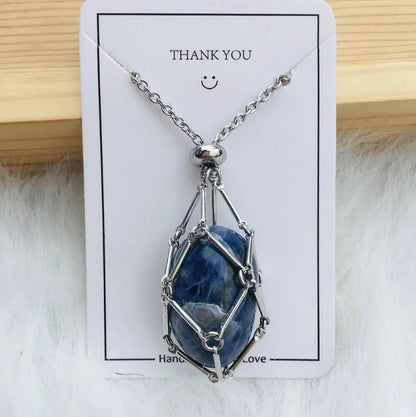 Crystal Necklace | Stone Holder