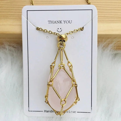 Crystal Necklace | Stone Holder