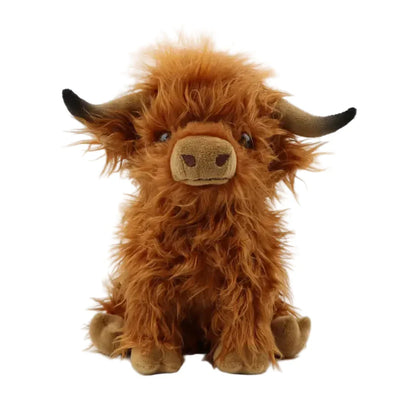 Cuddly Highland Cow Plush Toy