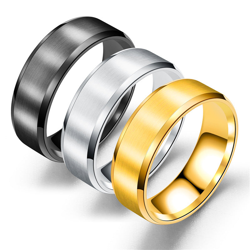 Lars | Simple Stainless Steel Men's Ring