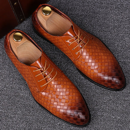 Lars | Formal Leather Smart Lace-Up Shoes
