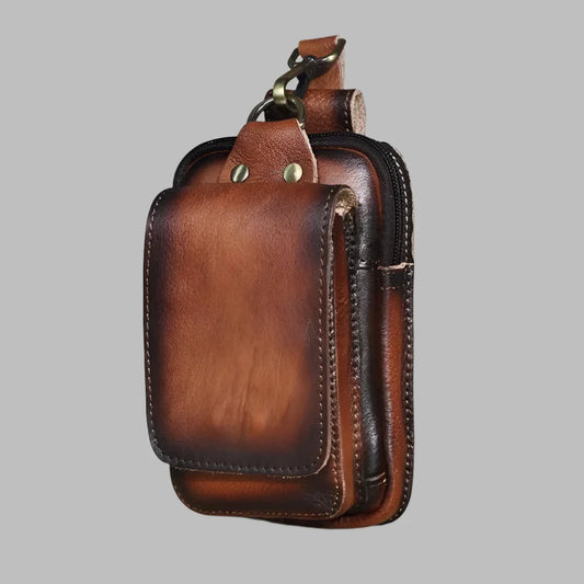Leather Men's Hip Bag