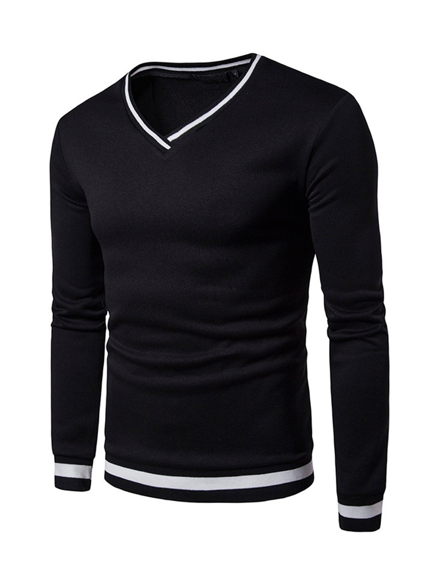 Lars | Warm men's sweatshirt with colour block