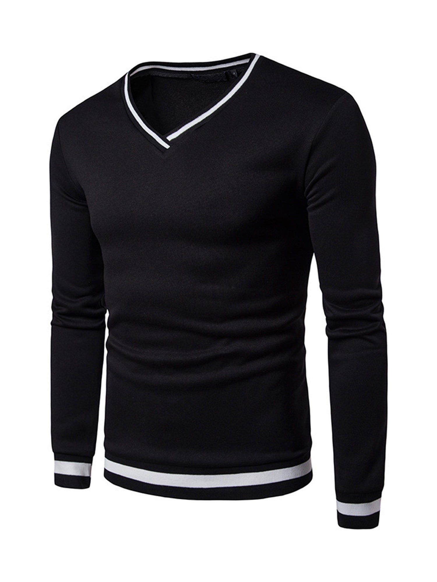 Lars | Warm men's sweatshirt with colour block