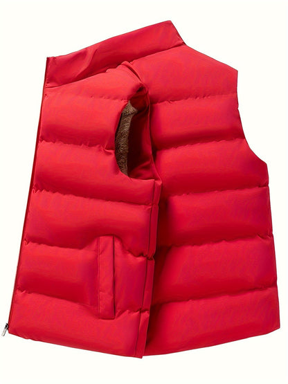 Lars | Warm fleece winter gilet for men