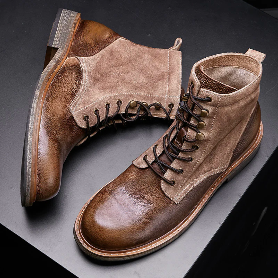 Bottes en cuir élégantes pour hommes