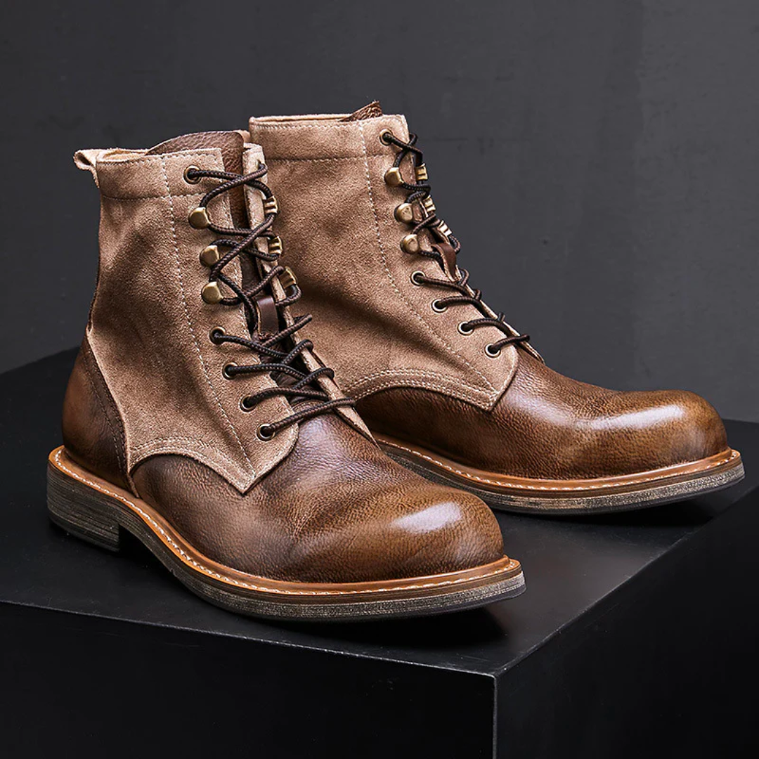 Bottes en cuir élégantes pour hommes