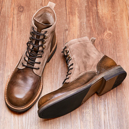Bottes en cuir élégantes pour hommes