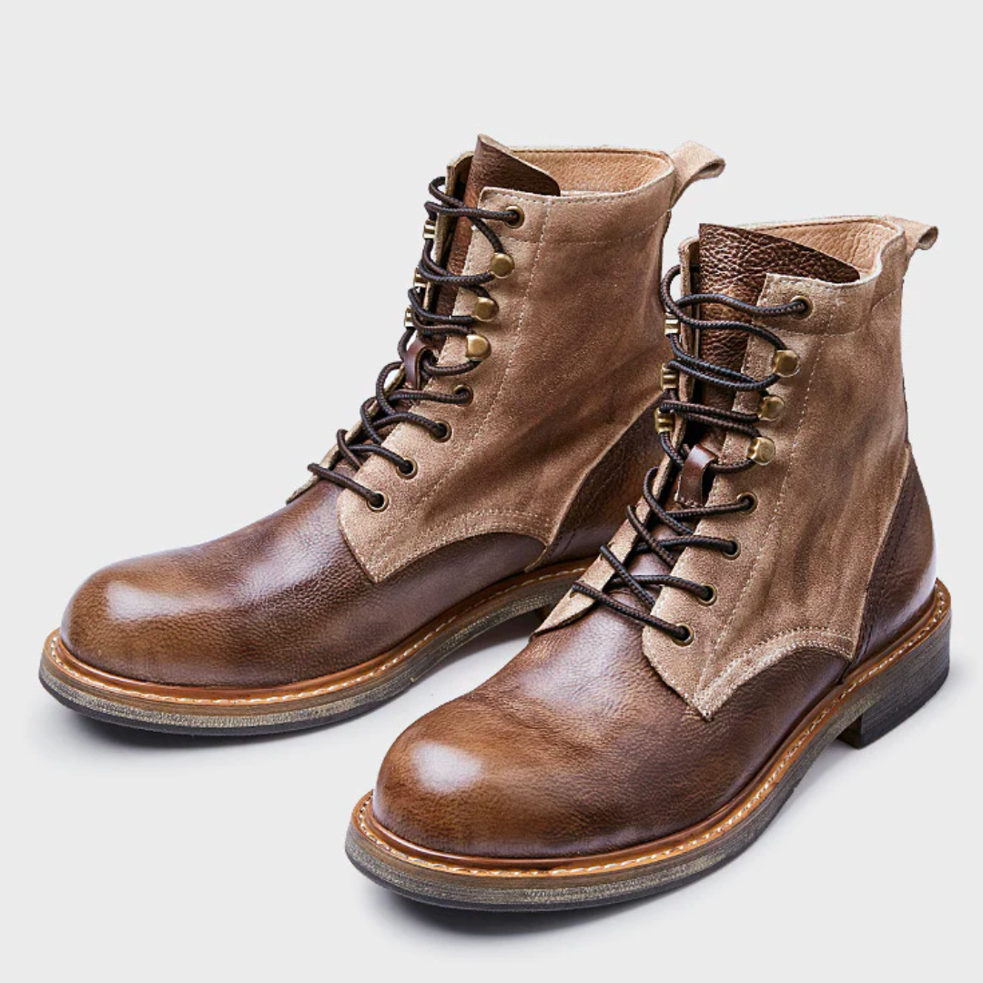 Bottes en cuir élégantes pour hommes