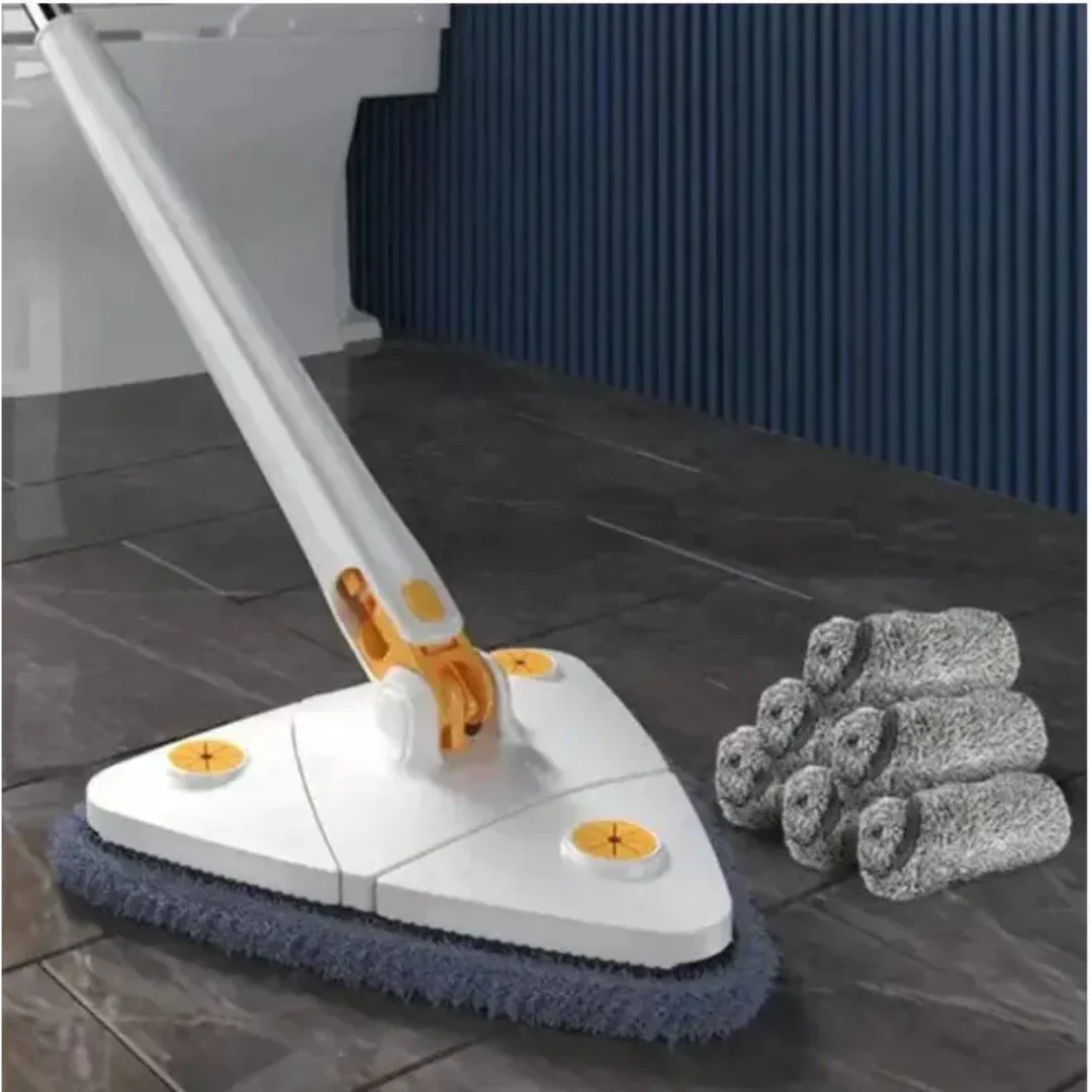 Schone 360°-bezem (+ 6 gratis dweilen)