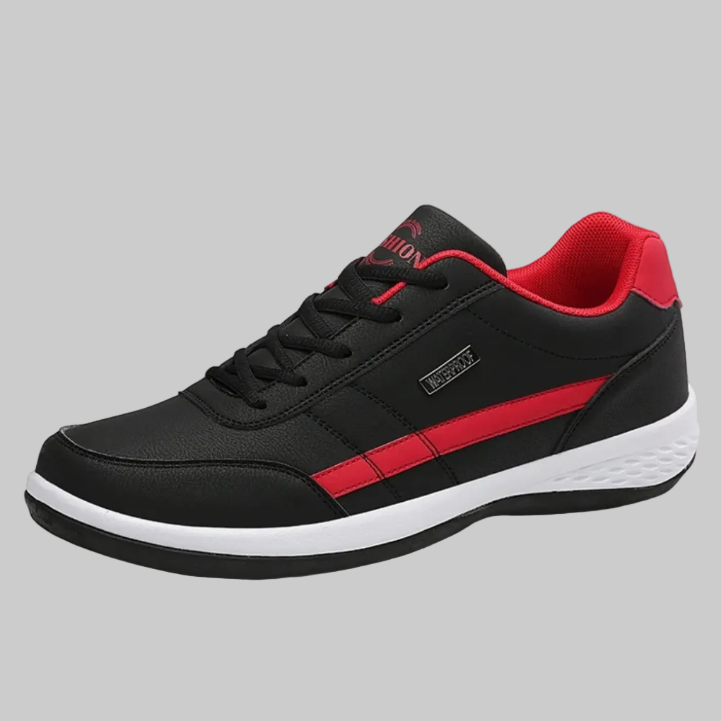 Men's Sneakers - Leather and Orthopedic - Renzo