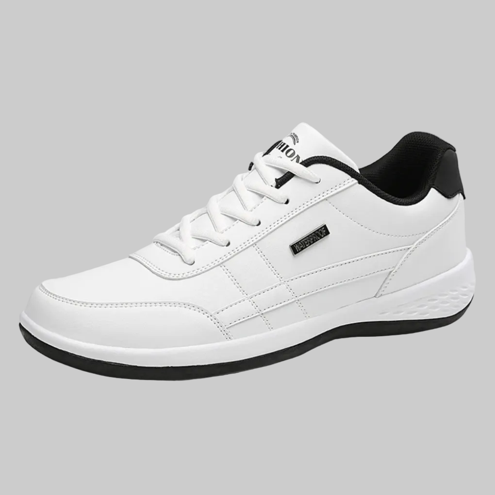 Men's Sneakers - Leather and Orthopedic - Renzo