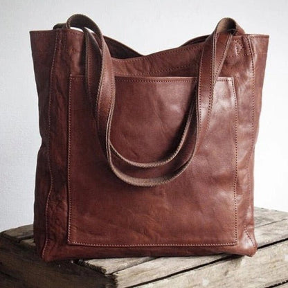 Luxury Leather Tote Bag for Women