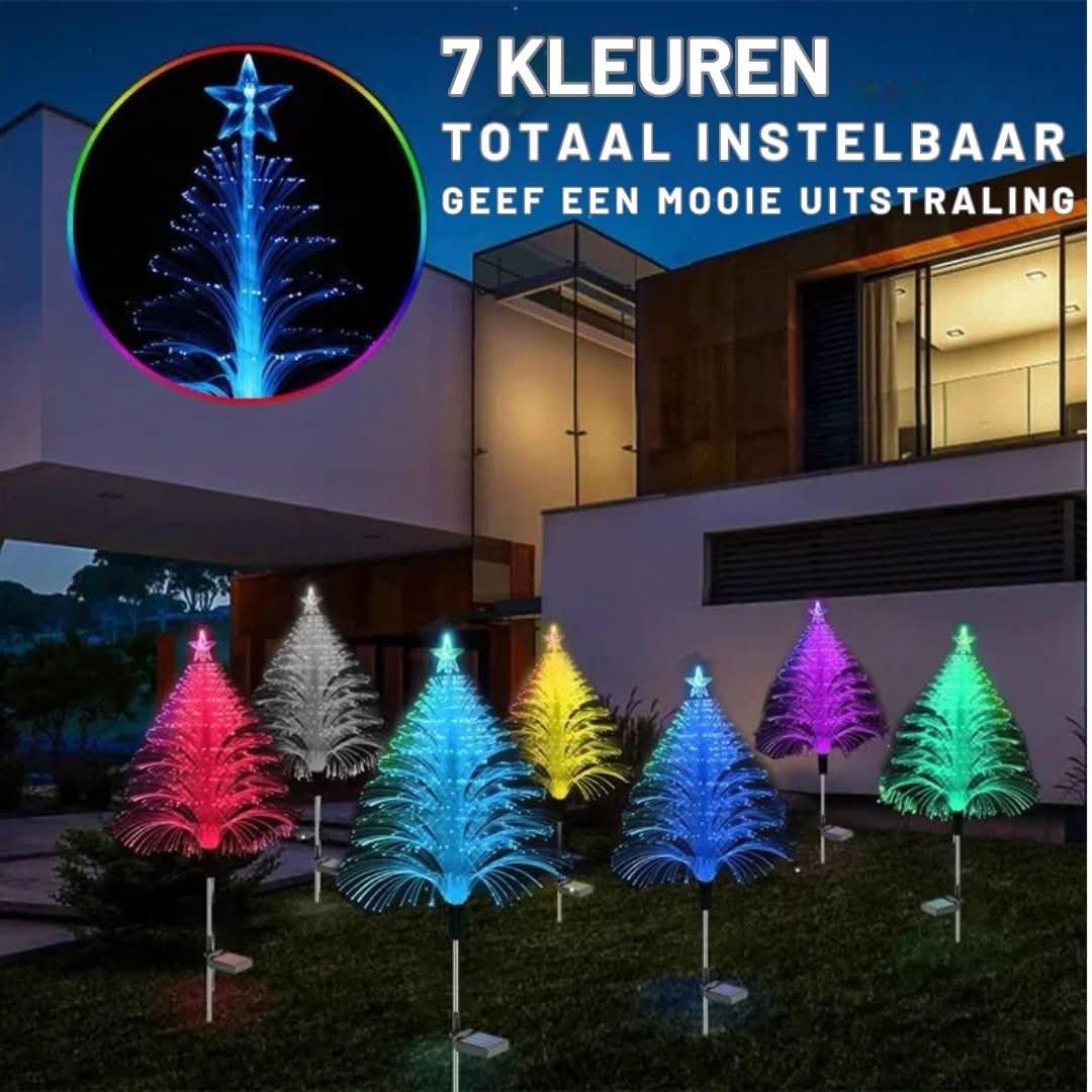 LED Solar-Powered Tree | 7 Colour Changes