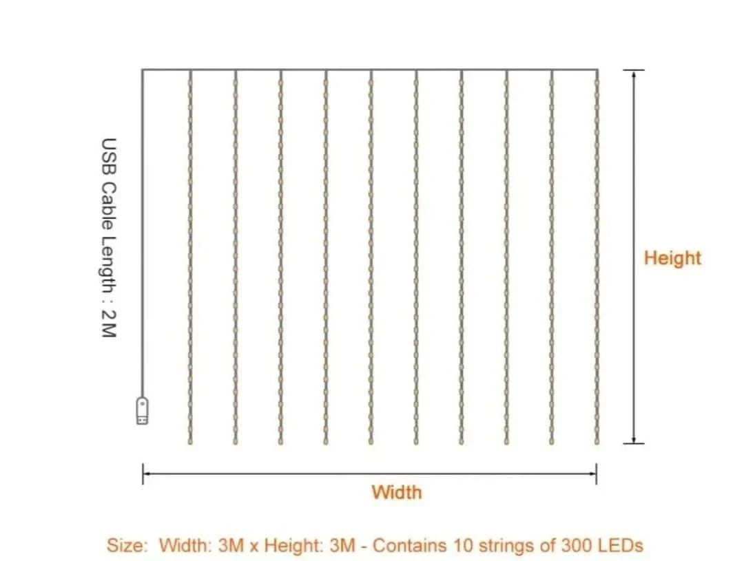LED-függöny | Stílus és funkcionalitás