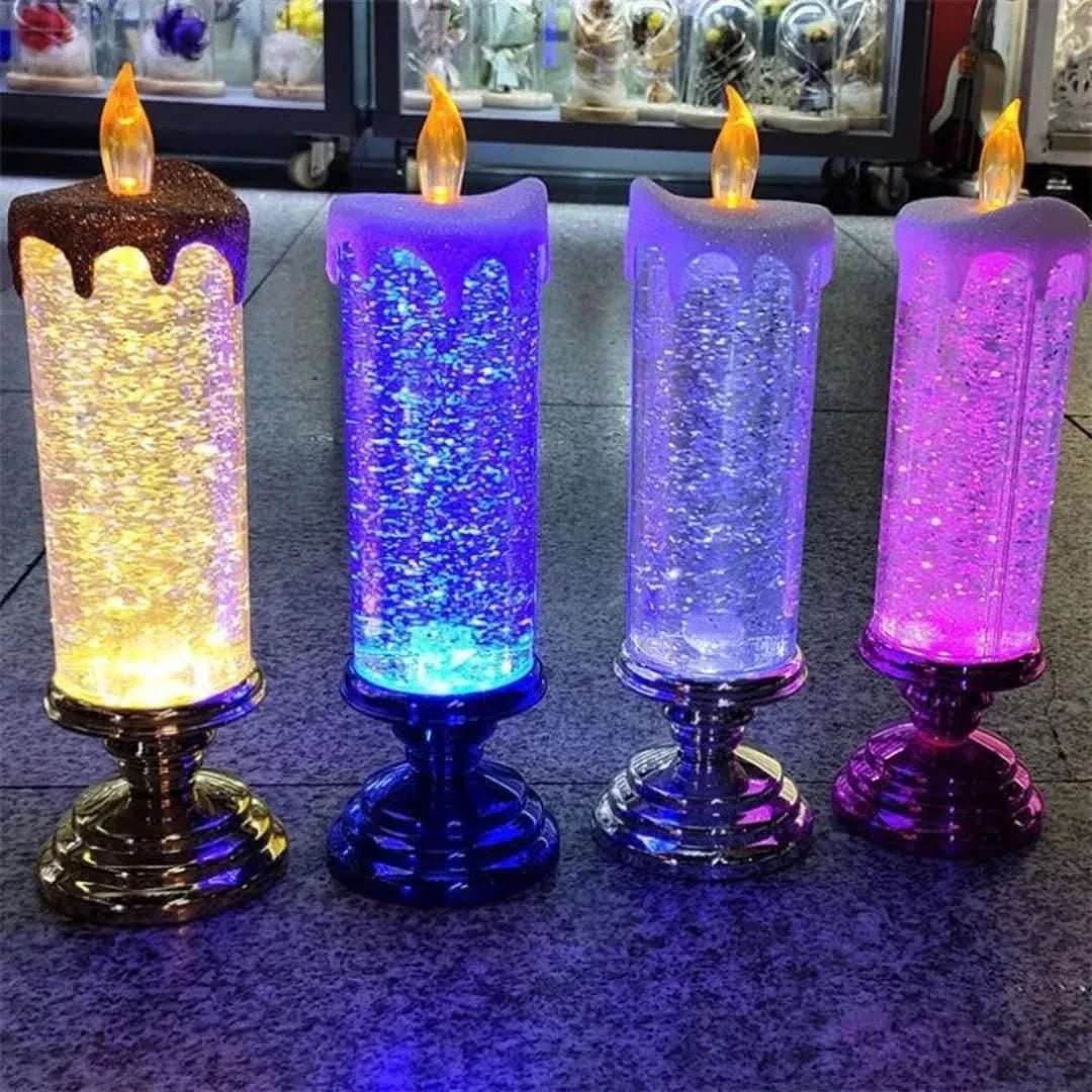 LED свещ + основа