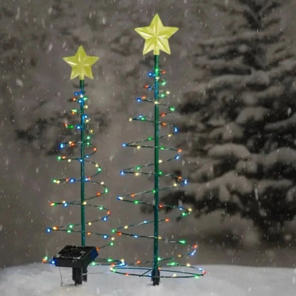 LED-kerstboom | op zonne-energie
