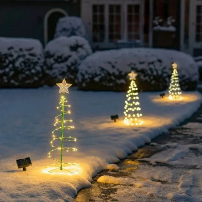 LED-kerstboom | op zonne-energie