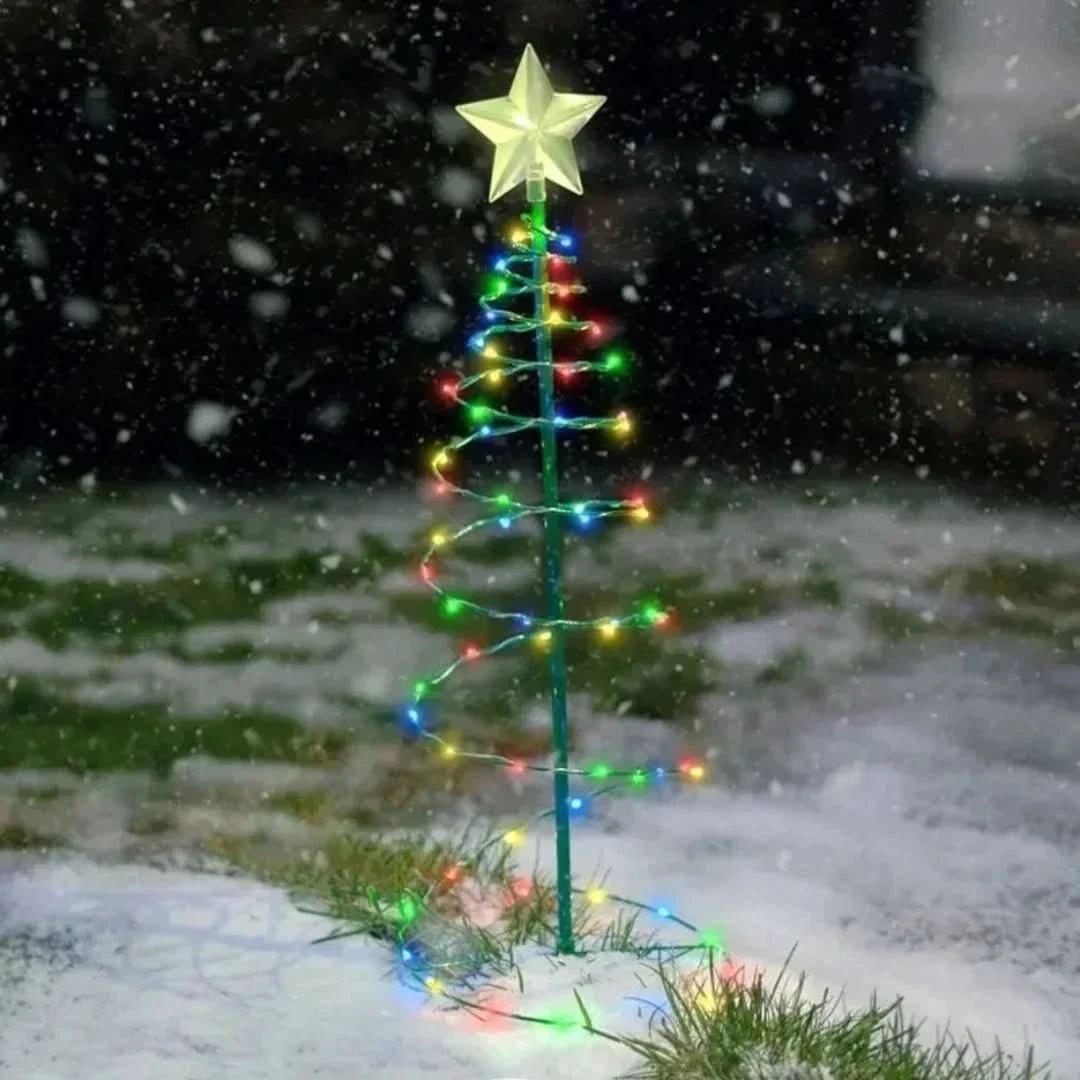LED-kerstboom | op zonne-energie
