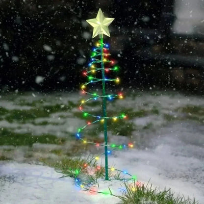 LED-kerstboom | op zonne-energie