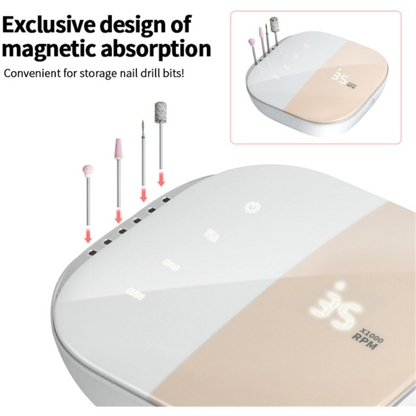 Professional Electric Nail File – Powerful and Precise for Manicure and Pedicure