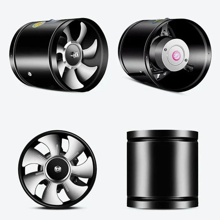 Silent Extractor Fan for Kitchen, Bathroom and Workspace Ventilation