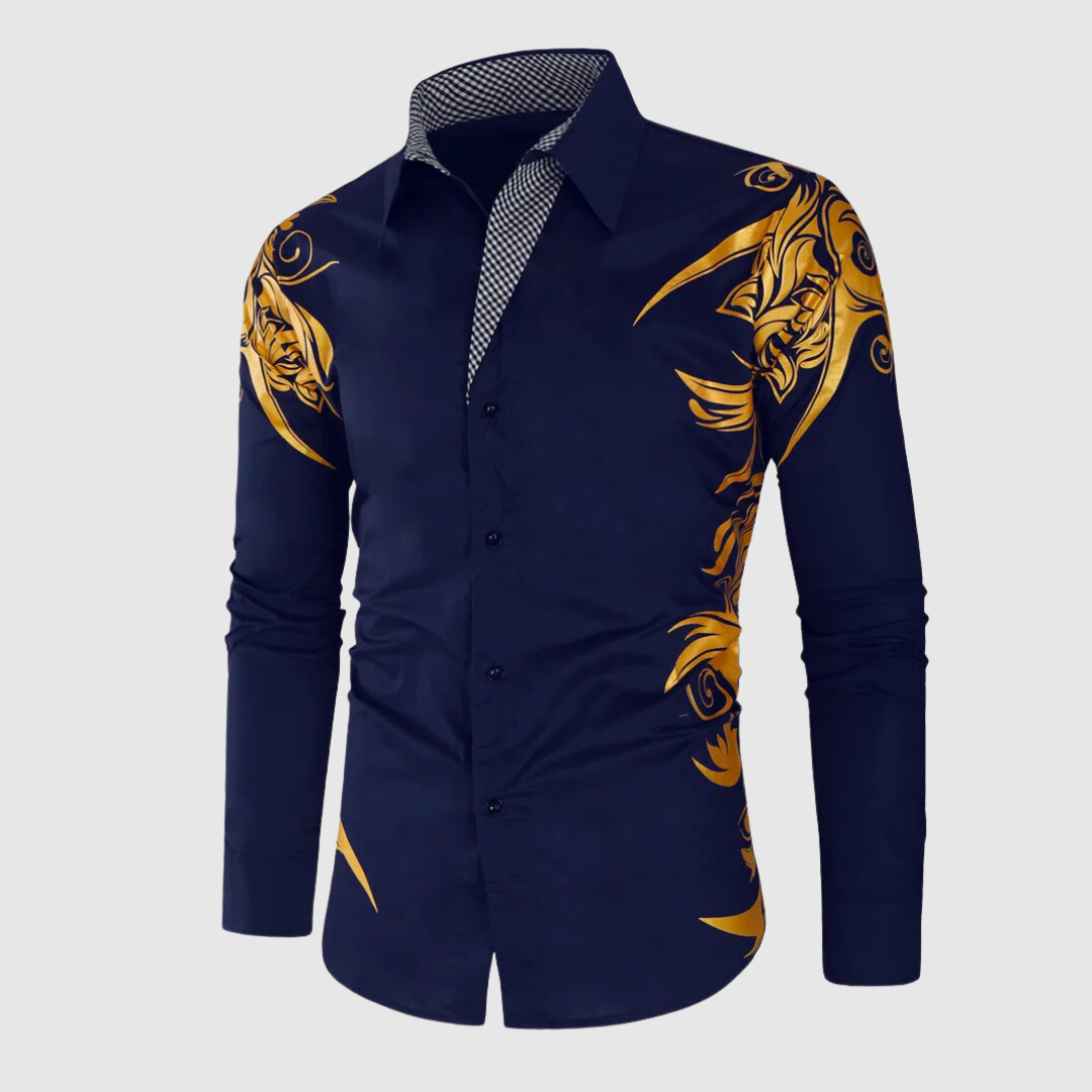 Lennart | Stylish Men's Shirt with Print