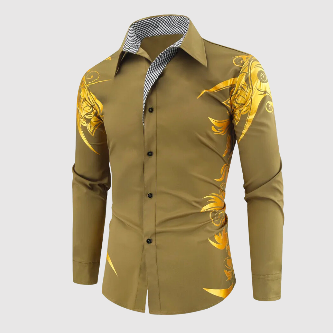 Lennart | Stylish Men's Shirt with Print