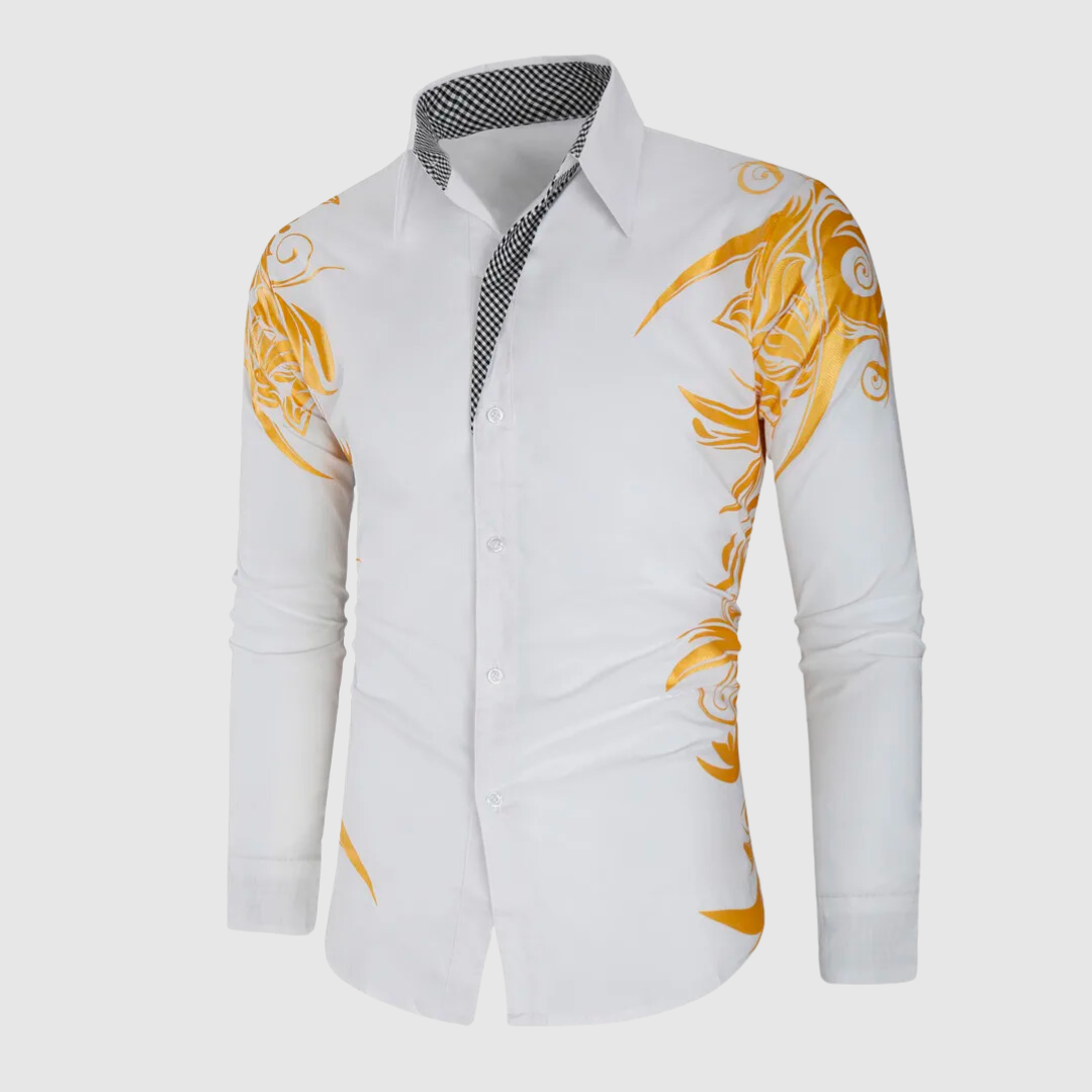 Lennart | Stylish Men's Shirt with Print