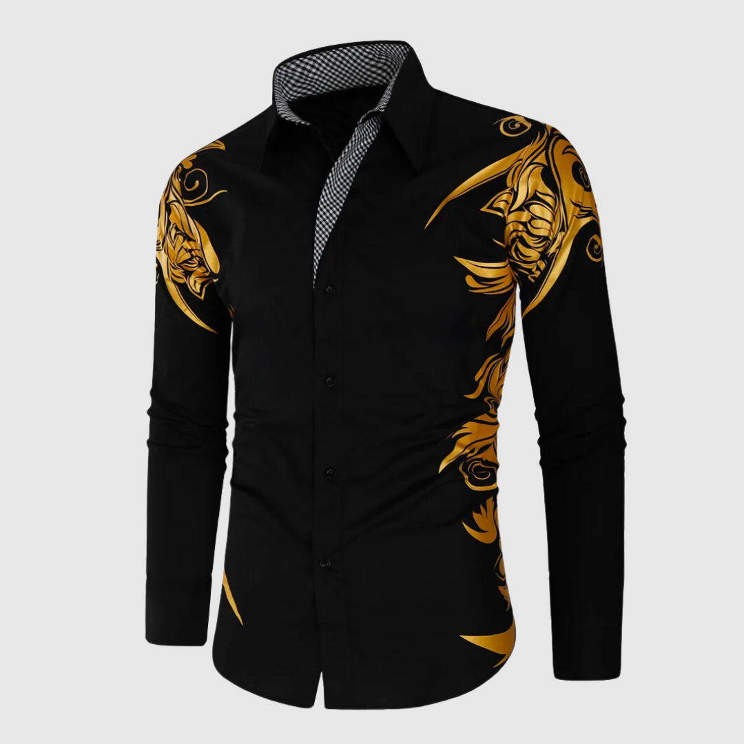 Lennart | Stylish Men's Shirt with Print