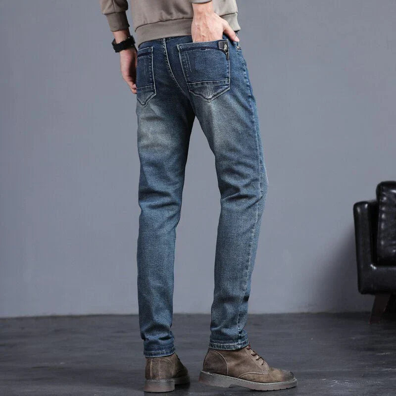 Liam | Trendy Biker Jeans for Men