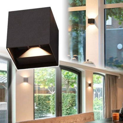 Light Cube | luxe, draadloze wandlamp!