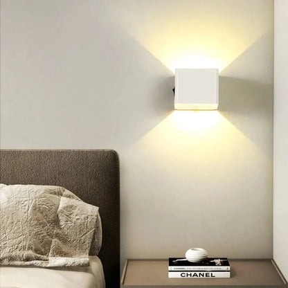 Light Cube | luxe, draadloze wandlamp!