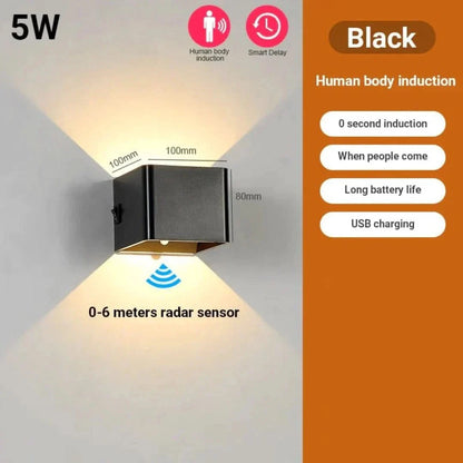 Light Cube | luxe, draadloze wandlamp!