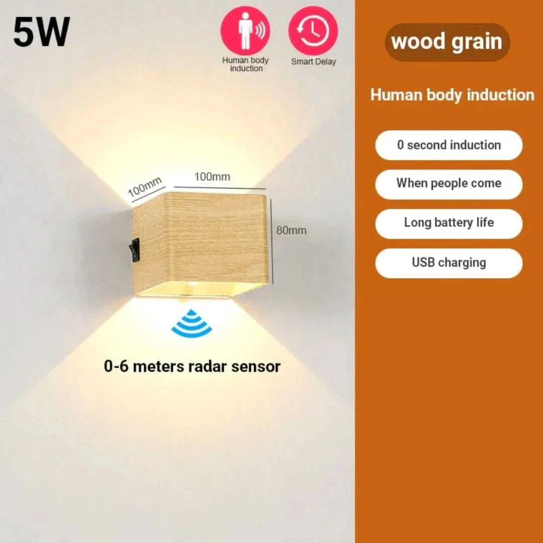 Light Cube | luxe, draadloze wandlamp!