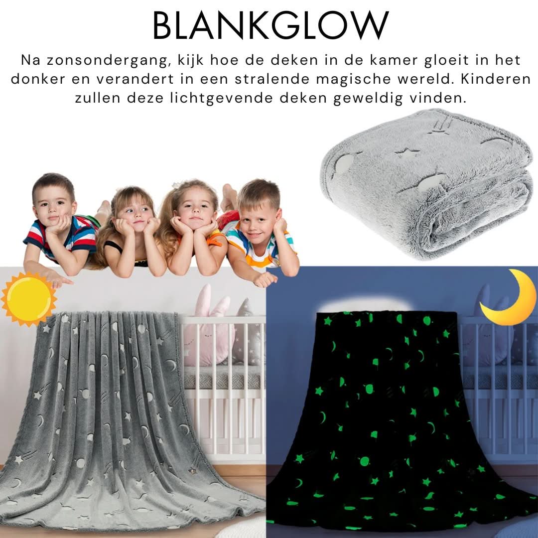 Manta que brilla en la oscuridad | BLANKGLOW