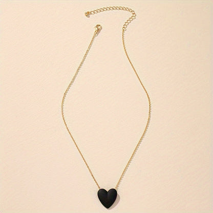 Love | Stylish and Simple Heart-Shaped Love Necklace
