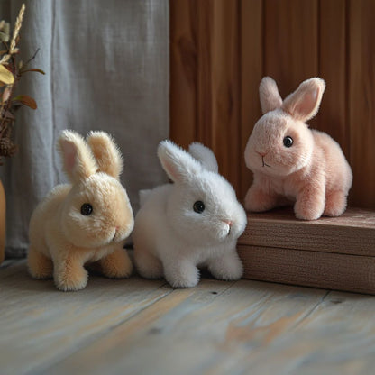 Interactive Cuddly Bunny – Soft and Lifelike Playmate