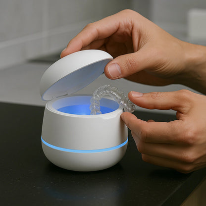 Limpiador ultrasónico UV para dientes