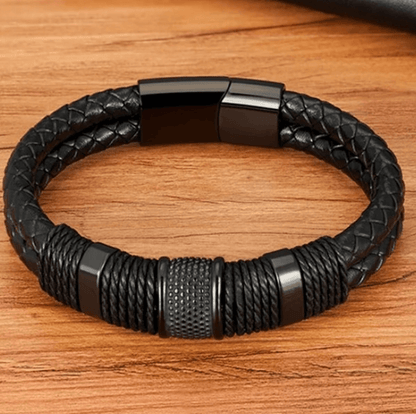 Lina | Woven Leather Bracelet