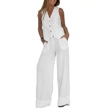 Loïs | Stylish Loose Set (Cardigan + Trousers)