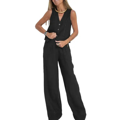 Loïs | Stylish Loose Set (Cardigan + Trousers)