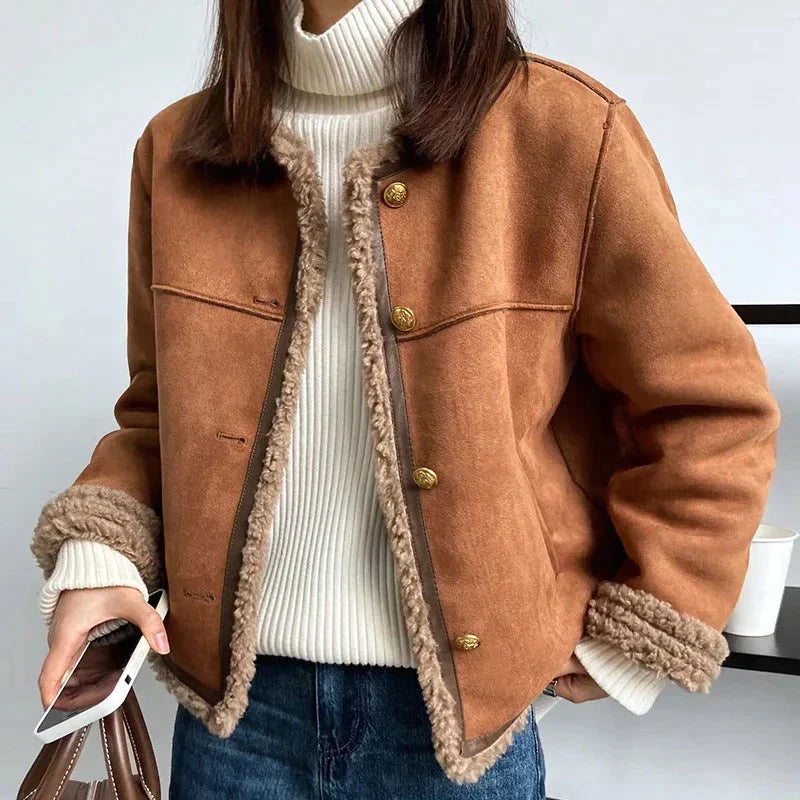 Lola | Luxe fleece coat