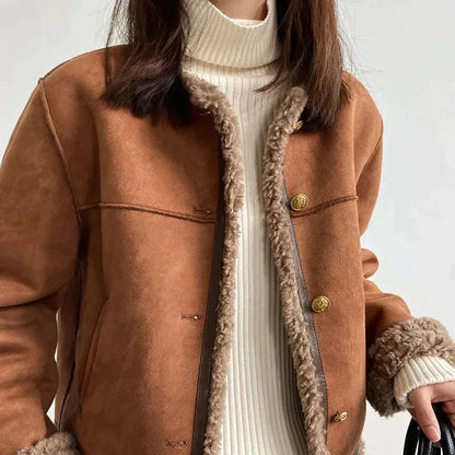 Lola | Luxe fleece coat