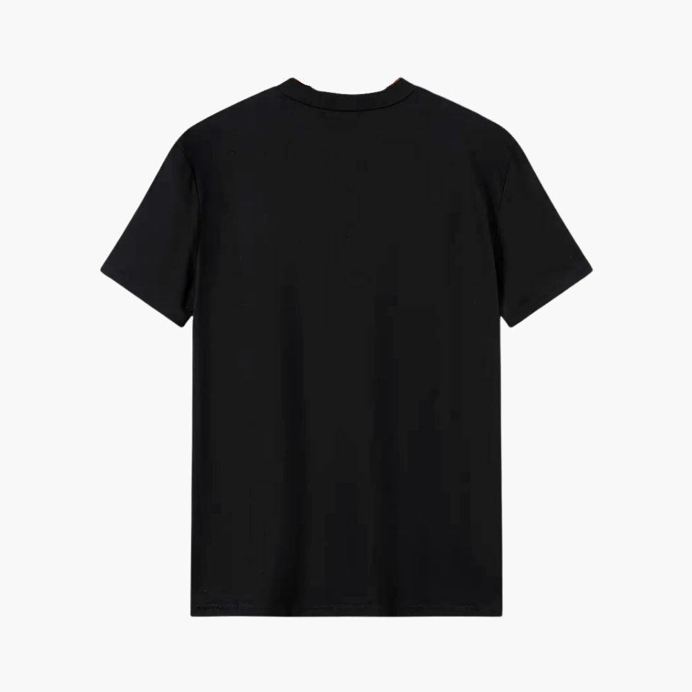 Casual Men's T-shirt with Round Neck