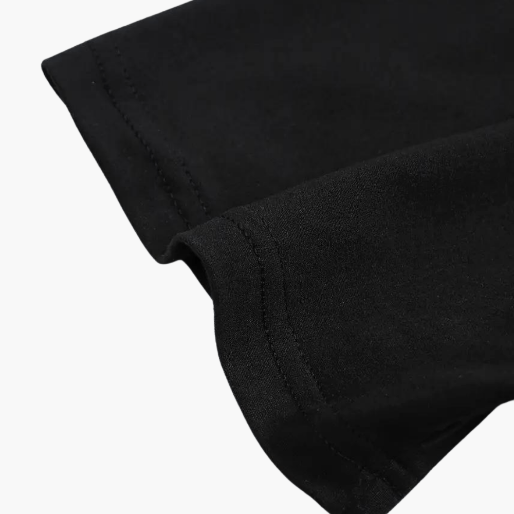 Casual Men's T-shirt with Round Neck