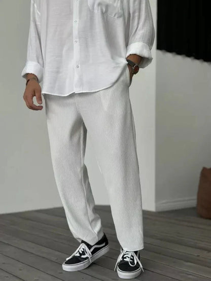 Pantaloni di velluto a coste di lusso – Per un look raffinato e rilassato