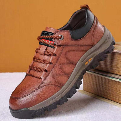 Lotte | Breathable Brown Walking Shoes